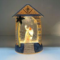 Amazon's new antique manger crystal lamp Jesus Church home furnishings angel lantern Christmas decorations