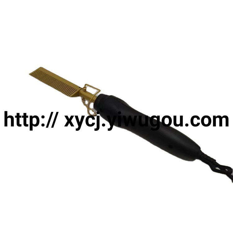 Amazon's best-selling electric curling comb, home curling iron, dry and wet dual-purpose copper comb, multi-functional electric straightening comb Application Scenario