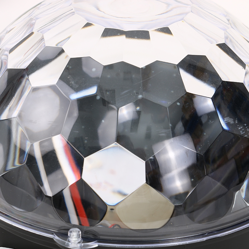Remote control Bluetooth, large crystal magic ball, mp3 music, new RGB stage disco light, KTV seven-color rotating voice control Item Picture