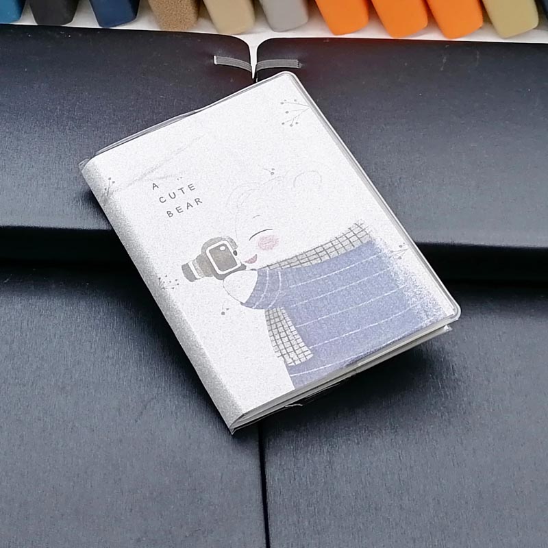 C1426 64k Cartoon Gold onion Powder Rubber cover Notebook, Office notebook, Diary, Writing Book, 2 yuan Specification image