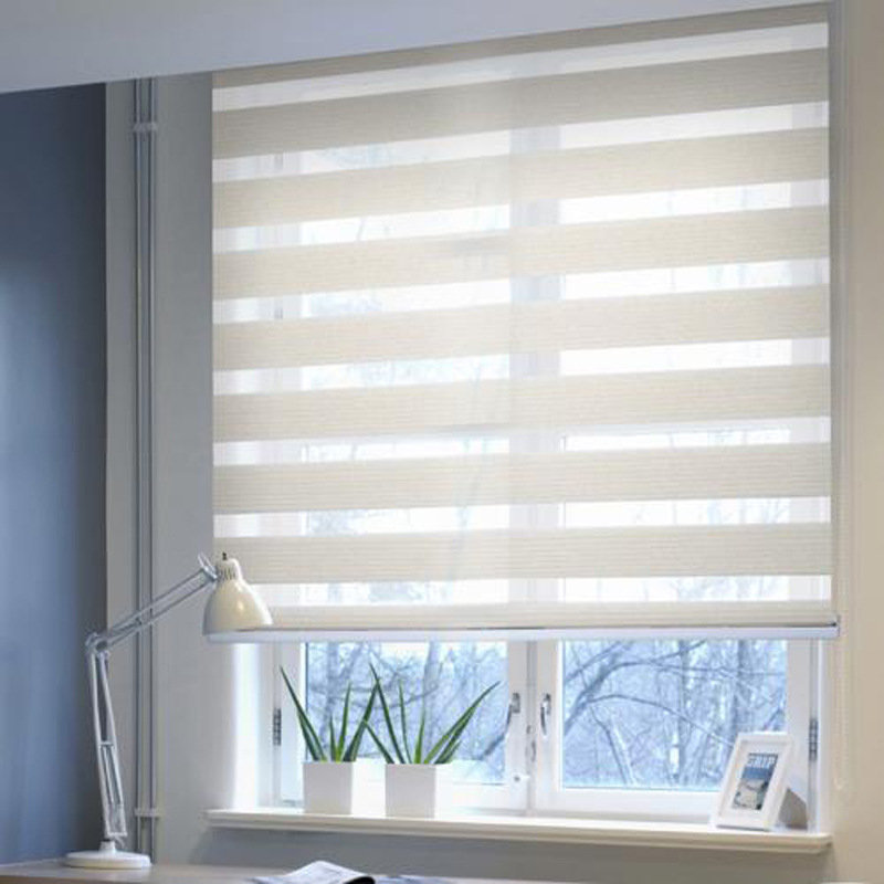 Factory supplies office, bathroom and living room curtains, custom-made perforation-free blinds and blackout roller blinds curtains Application Scenario