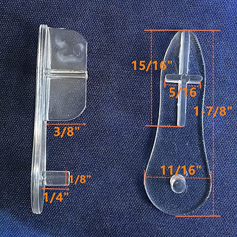 Cross-border retail soft gauze curtains, day and night curtains, roller blinds, lower rod seals, curtain plugs, accessories, vulnerable replacement parts details Picture