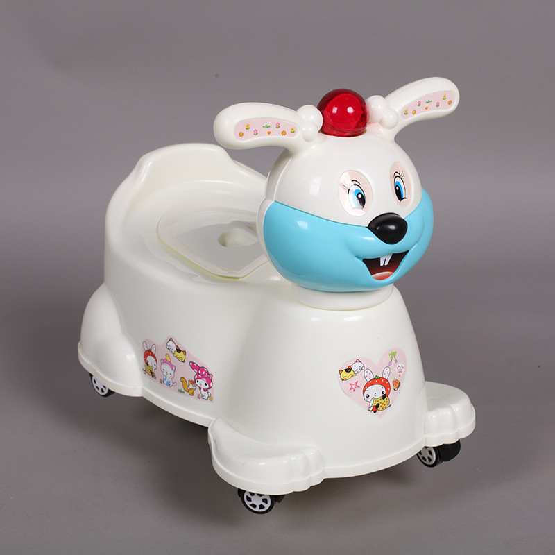 儿童马桶宝宝坐便器尿盆宝宝滑行车平衡车儿童玩具新奇发光玩具车详情图3