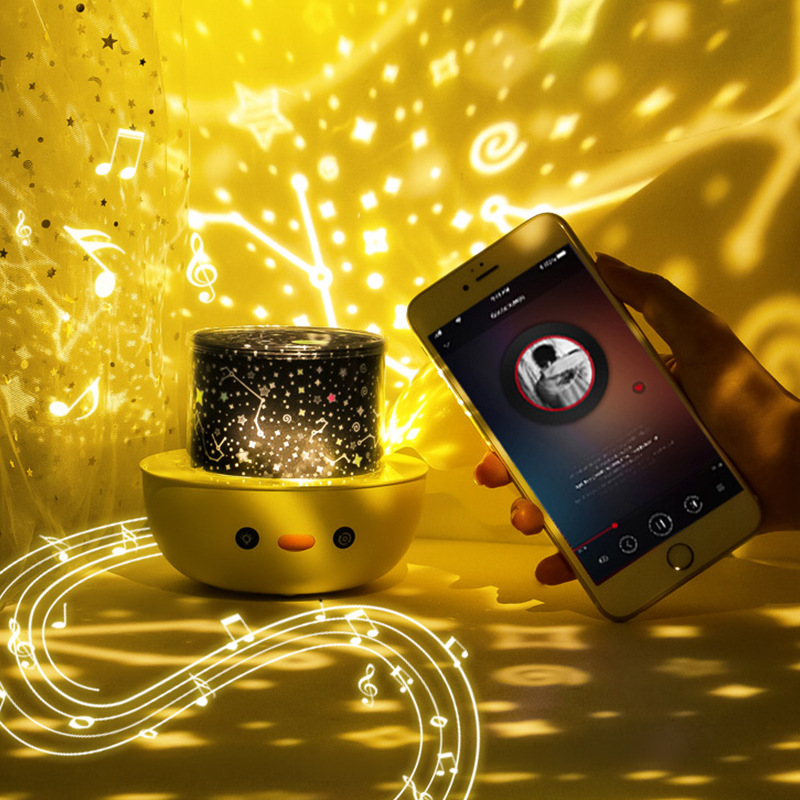 Star light projection light LED remote control music Bluetooth projector