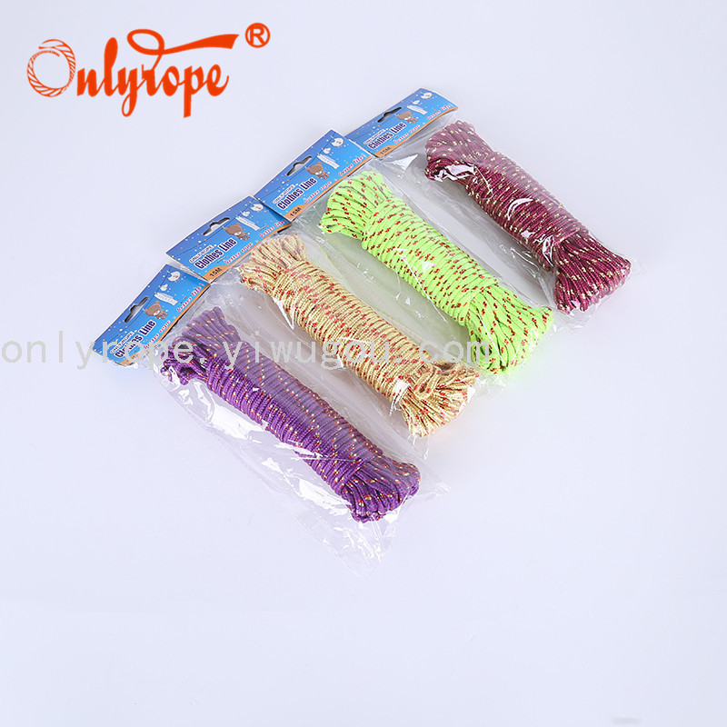 全新料现货可批量大价优涤纶花绳4mm*10m
