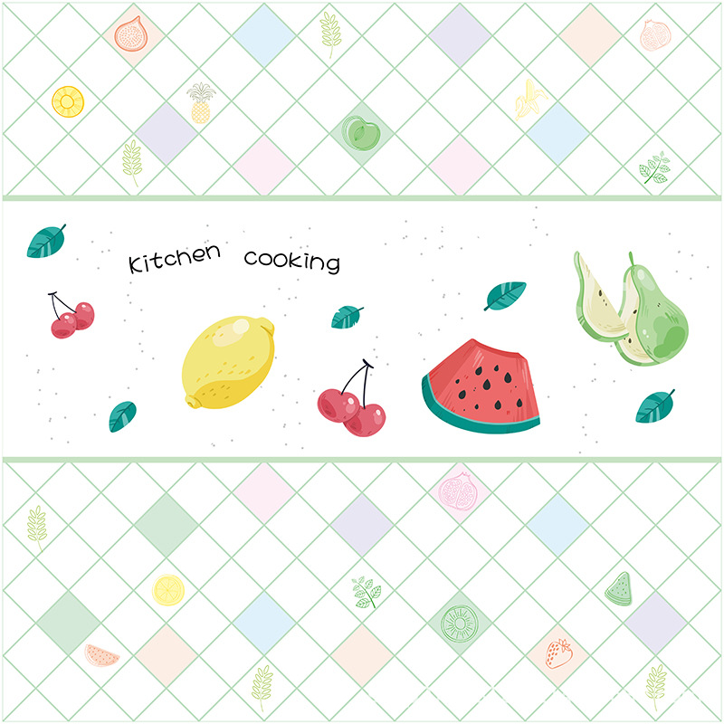 Grease Proof Kitchen Stickers Self-Adhesive Waterproof And Moisture-Proof Range Hood Cabinet Wallpaper Cooktop Self-Adhesive Wallpaper Wall Stickers Item Picture