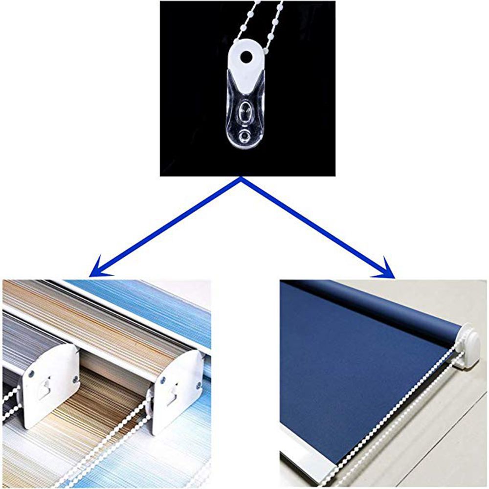 ستائر رأسية ذات مقابض كريستالية شفافة، الستائر العمودية ذات المقبض الرأسي Item Picture