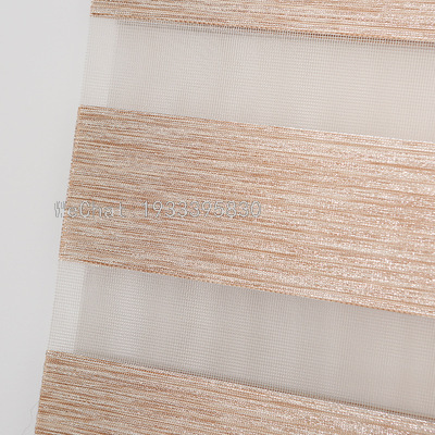 Soft gauze curtain roll curtain double shading lift office toilet kitchen waterproof roll-pull type perforation-free shutter curtain Application Scenario