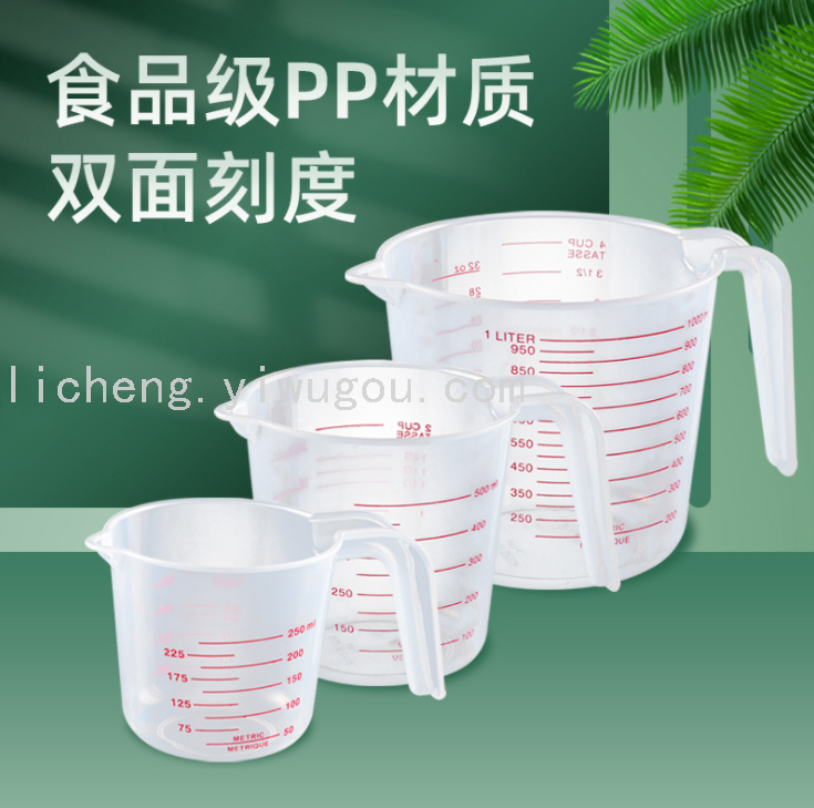 Пластиковый стакан для измерения количества воды Specification image