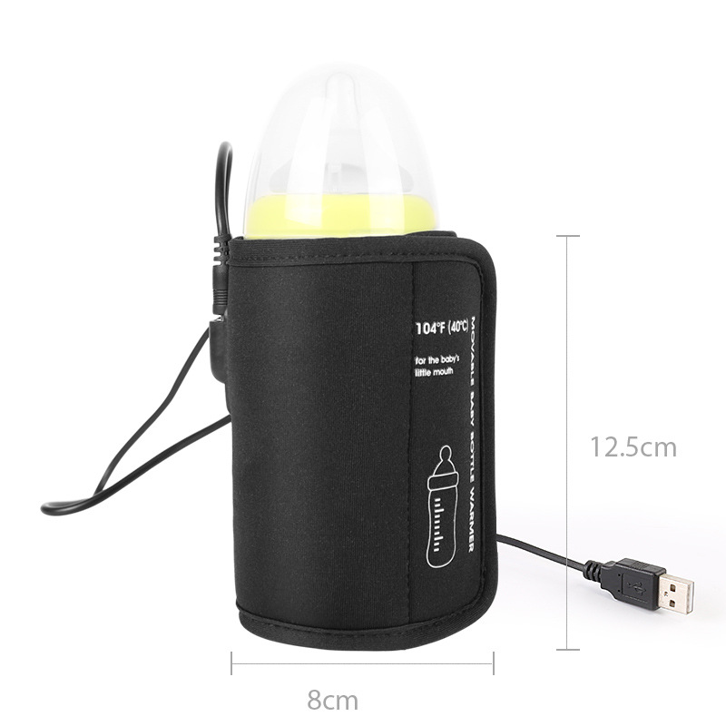 New constant temperature car USB milk warmer outdoor portable milk warmer baby bottle insulation