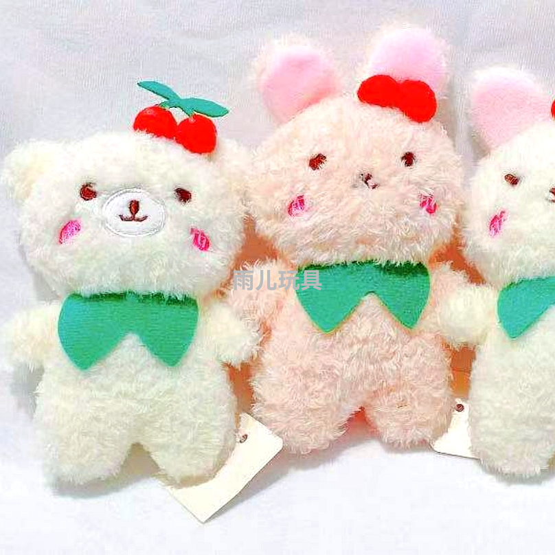 Plush toy pendants, keychains, bear pendants, stuffed toy figurines Item Picture