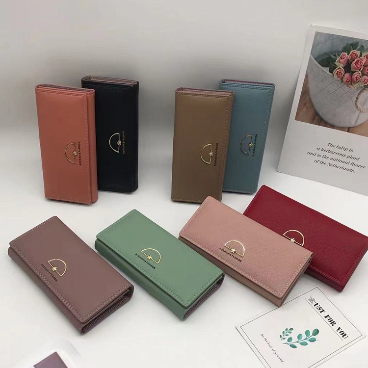 A tripod case bag 99073 wallet women's long pocket wallet student zero wallet card bag