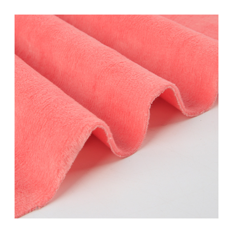 Factory direct supply of crystal fleece, crystal super soft fabric, thermal sweatshirt fabric, autumn and winter pajamas, home wear fleece Application Scenario