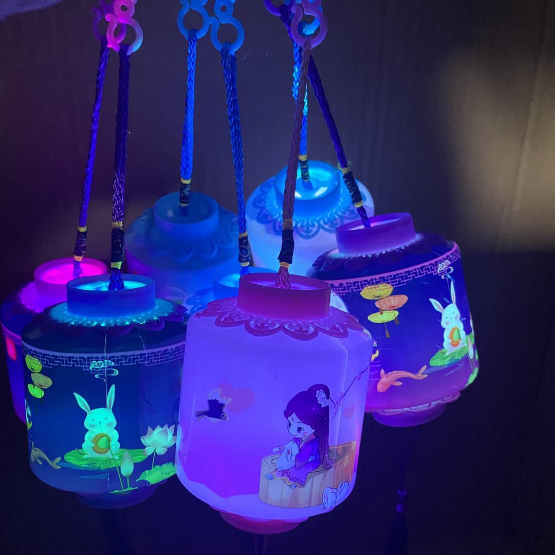 2022 New Mid-Autumn Festival hand-held lanterns, small palace lanterns, illuminated children's toys, Lantern Festival, street stall supply, factory direct sales details Picture