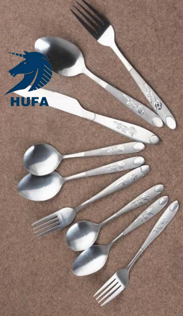 1010 series stainless steel tableware, Western fork, pastry fork, fruit fork, hotel gift customization, logo, fruit fork, dessert fork, tableware, Western fork customization, size