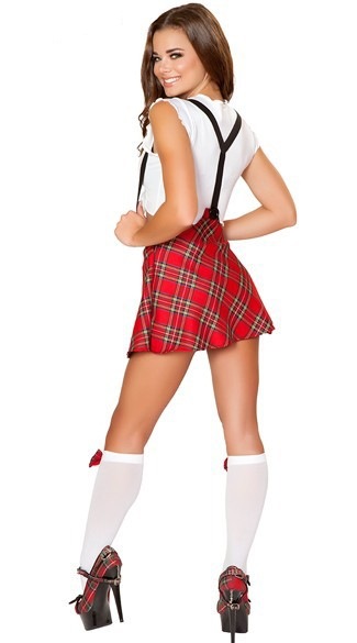 丹娜舒跨境情趣内衣性感制服套装 清纯学生制服格子cosplay sexy