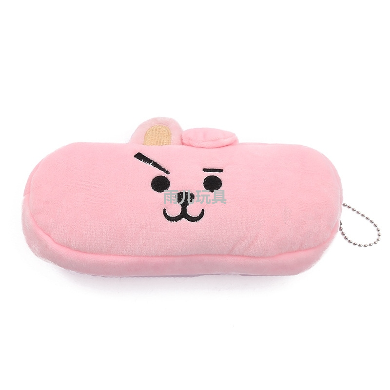 Korean cartoon bts pen case, student pen case, BTS pen case, cartoon children's pen case Application Scenario