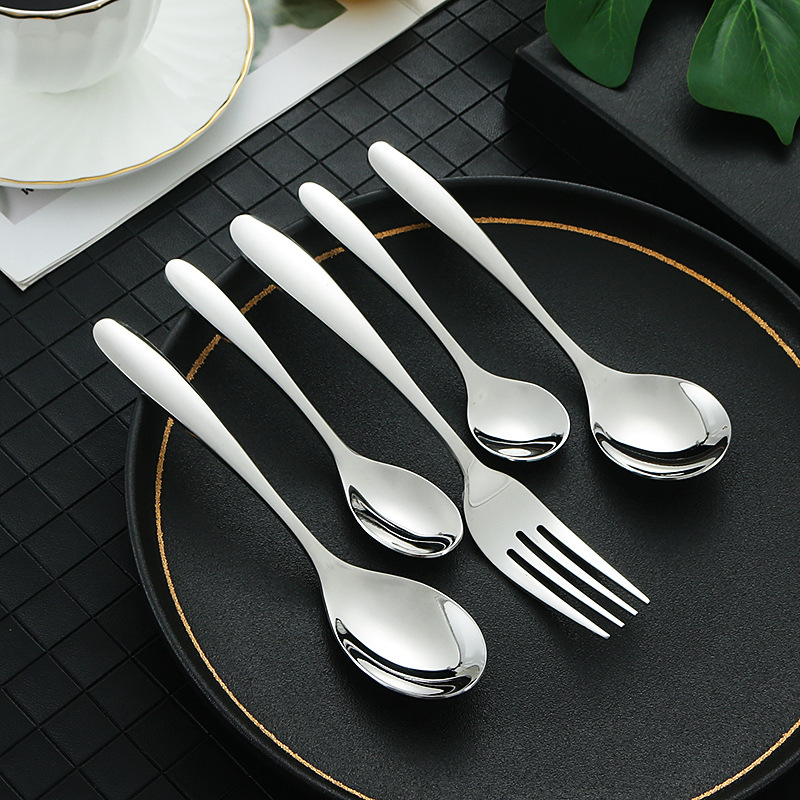 Korean-style 304 stainless steel ice spoon, long-handled stirring spoon, extended milk tea and coffee spoon, creative dessert honey spoon, stainless steel stirring spoon, stainless steel bar spoon, bar supplies, 304 stainless steel ice spoon spoon Specification image