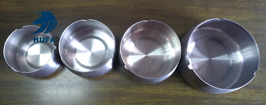 不锈钢烟灰缸带盖加厚烟盅家用网咖酒吧防飞灰防摔特大号定制送礼