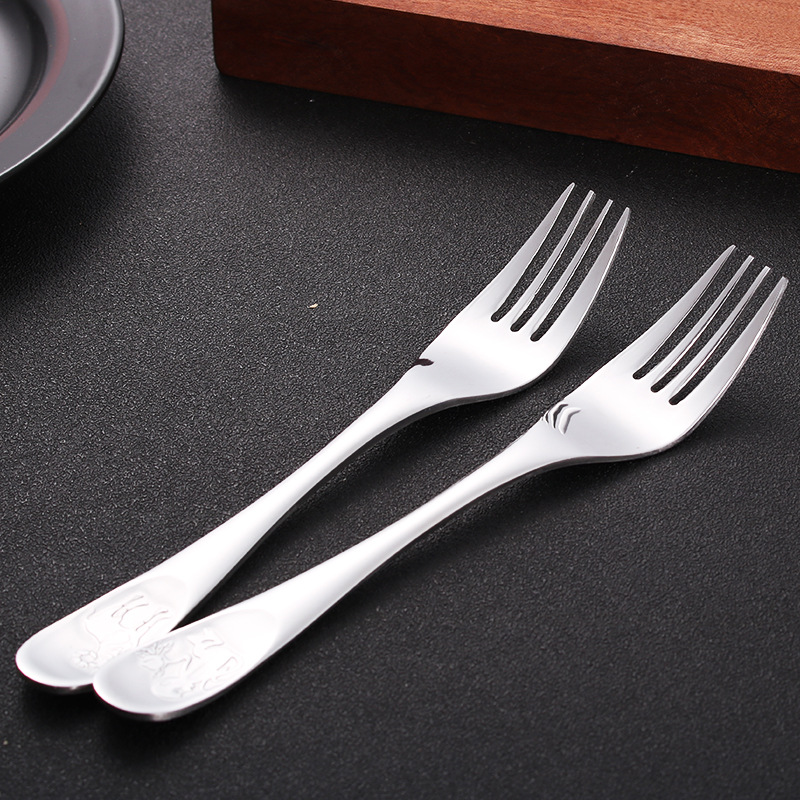 410 stainless steel tableware, twelve Chinese zodiac series, creative dessert spoons, coffee stirring spoons Specification image