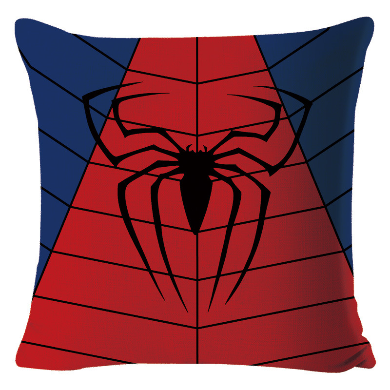 New linen custom-made pillowcases featuring superhero cushions, Captain America, and Iron Man, with pictures provided details Picture