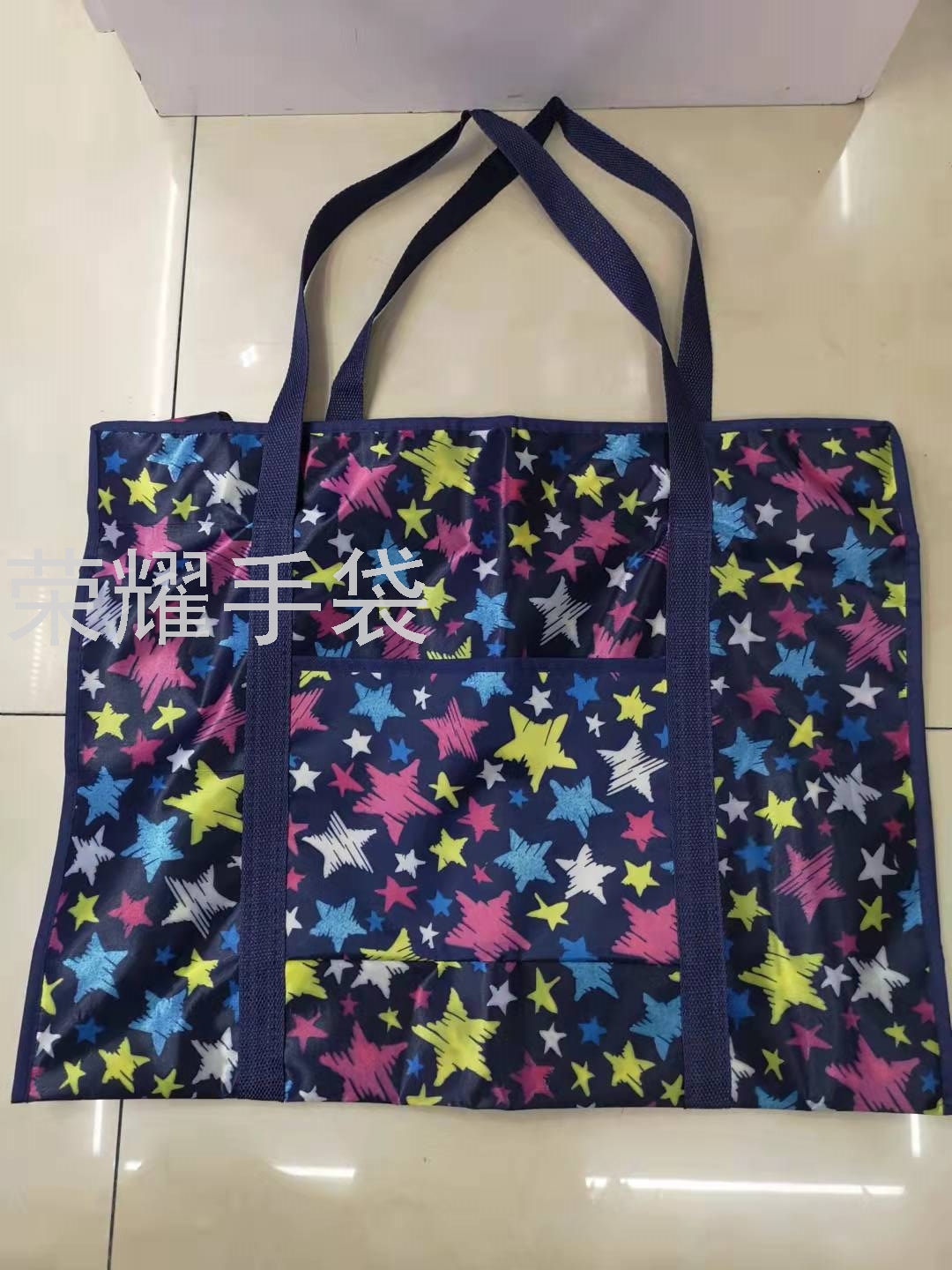 Honor Handbag Color Cloth Bag Large Shopping Bag Help Home Bag Duffel Bag Storage Bag Item Picture