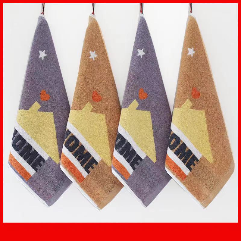 Wholesale pure cotton towels, absorbent and non-shedding, adult face towels, men's and women's bathing, hair drying, house details Picture