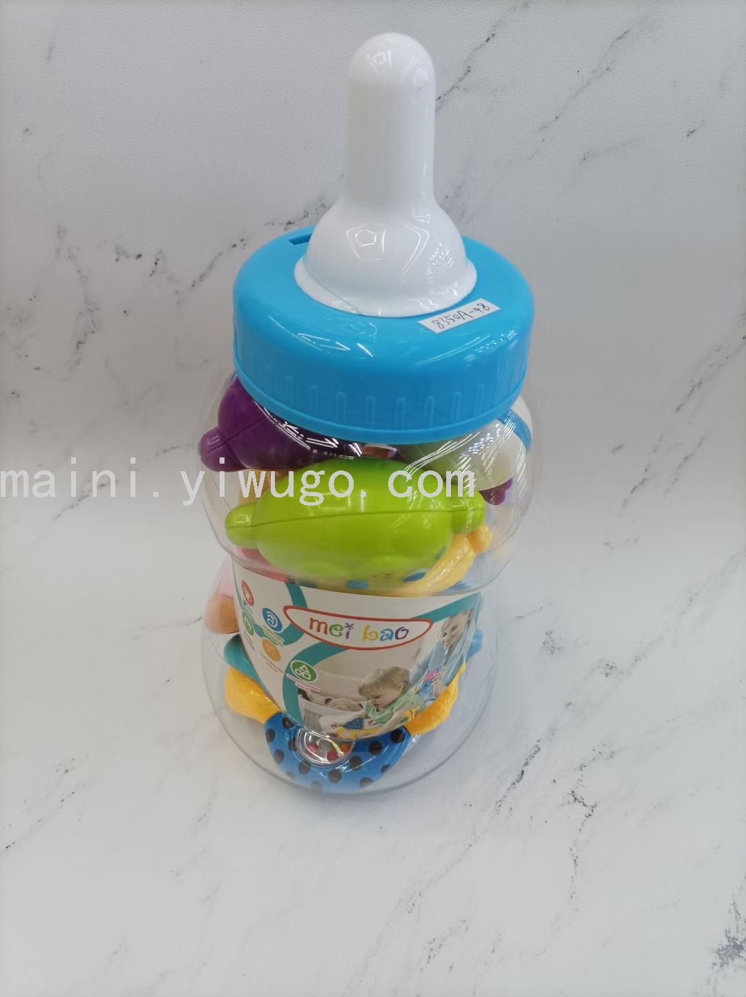婴儿手摇铃玩具益智新生儿安全摇铃0-12个月10只婴儿益智摇铃套装