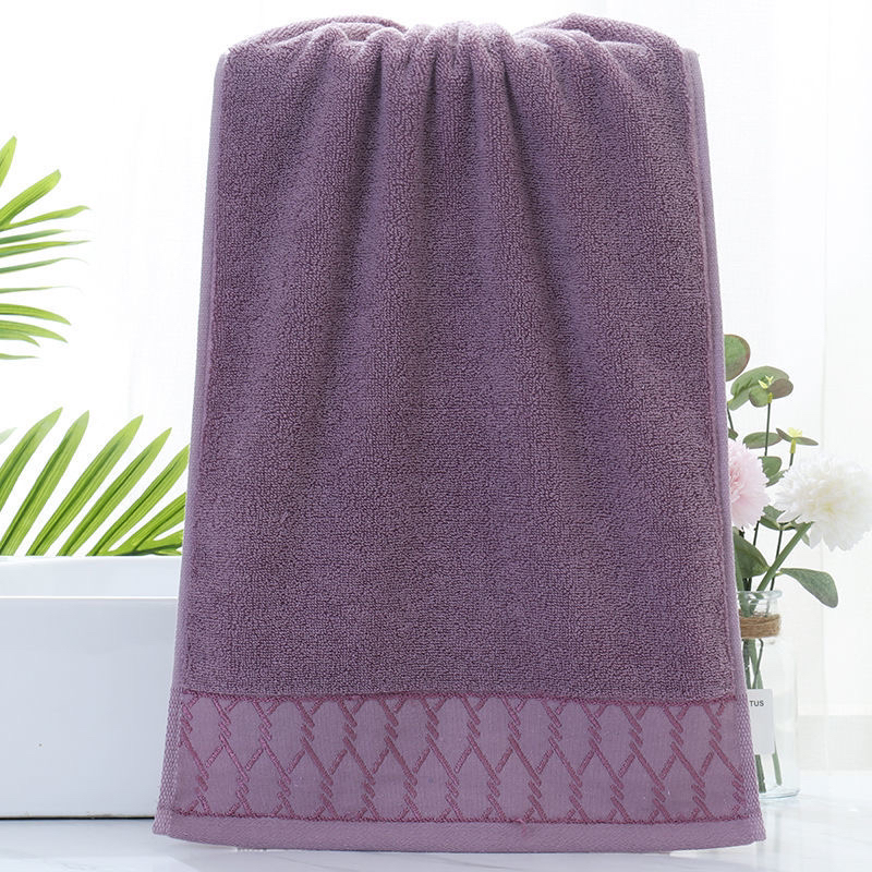 Fashionable diamond-shaped pure cotton towel, soft, absorbent and non-shedding, student and adult face towel, face towel, bath gift, return gift Item Picture