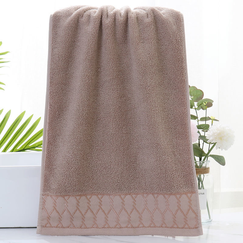 Fashionable diamond-shaped pure cotton towel, soft, absorbent and non-shedding, student and adult face towel, face towel, bath gift, return gift details Picture