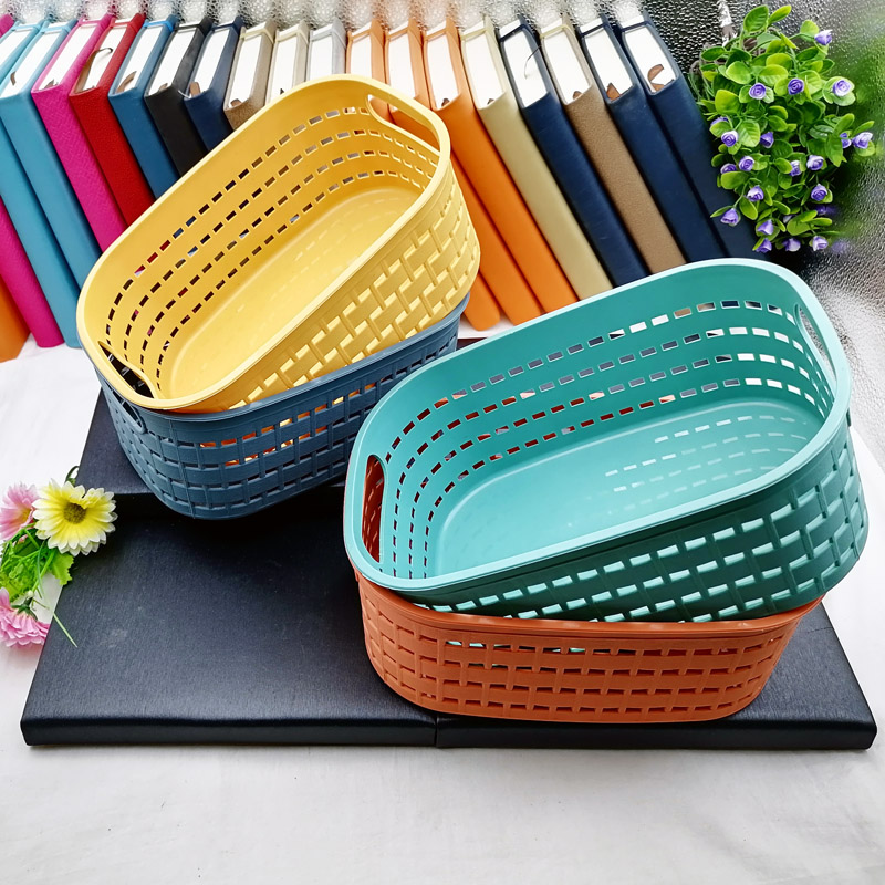 G1133 6829 Square storage basket, storage basket, daily necessities, wholesale supply from Yiwu Eryuan Store Specification image