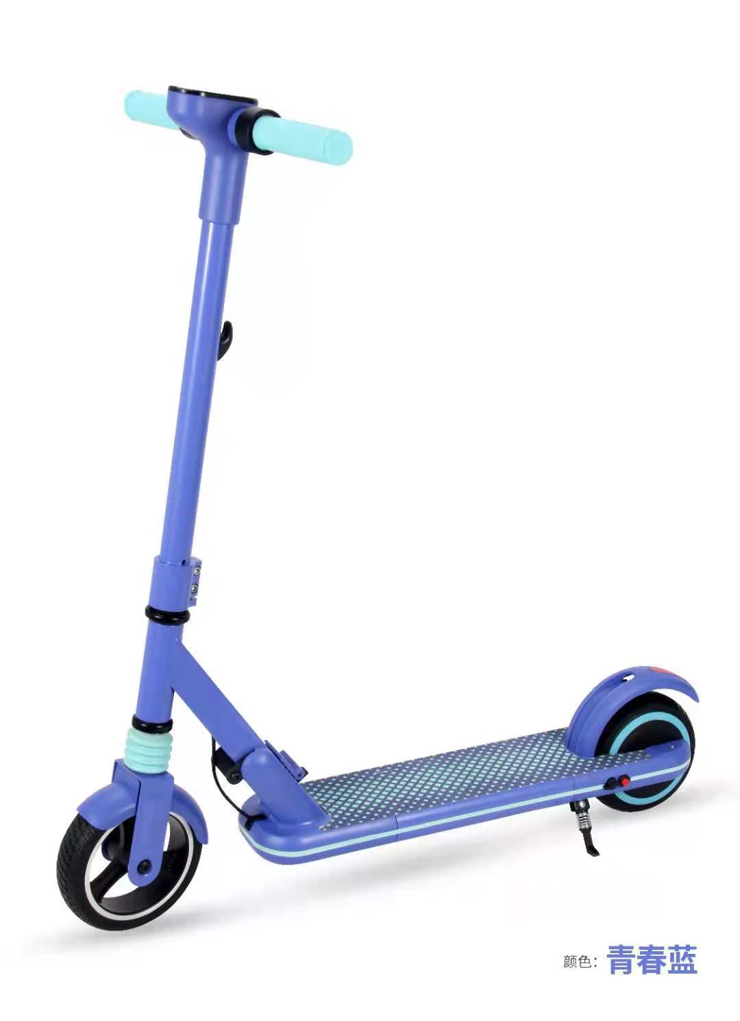 Electric scooter, lithium battery, children's assisted scooter, mini folding two-wheeled mobility scooter frame manufacturer Application Scenario