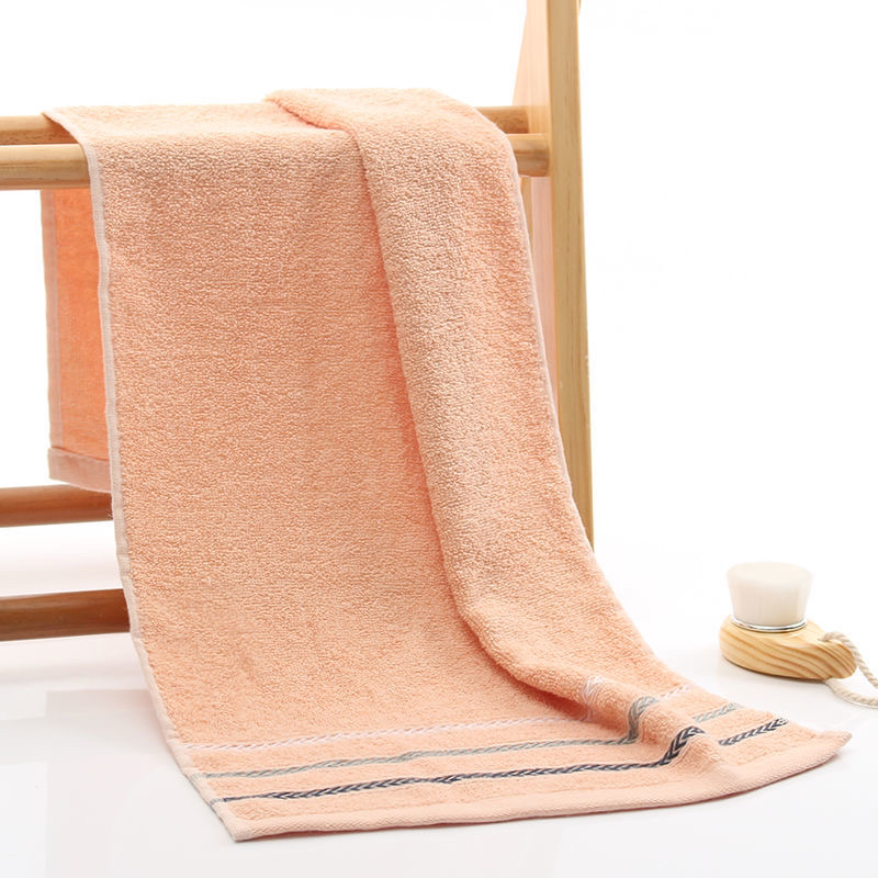 Toalla de flecha de algodón 33*73 engrosado adulto pareja doméstica suave y absorbente para lavar la cara 100% algodón toalla facial Specification image