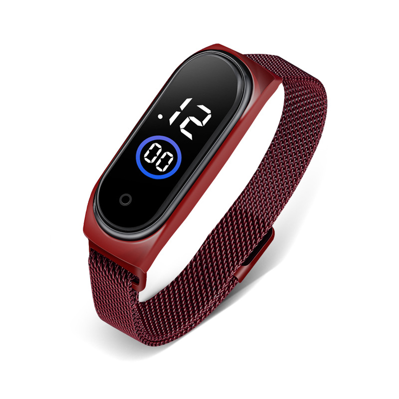 厂家直销儿童电子手表watch 防水触摸学生户外男女运动手环腕表