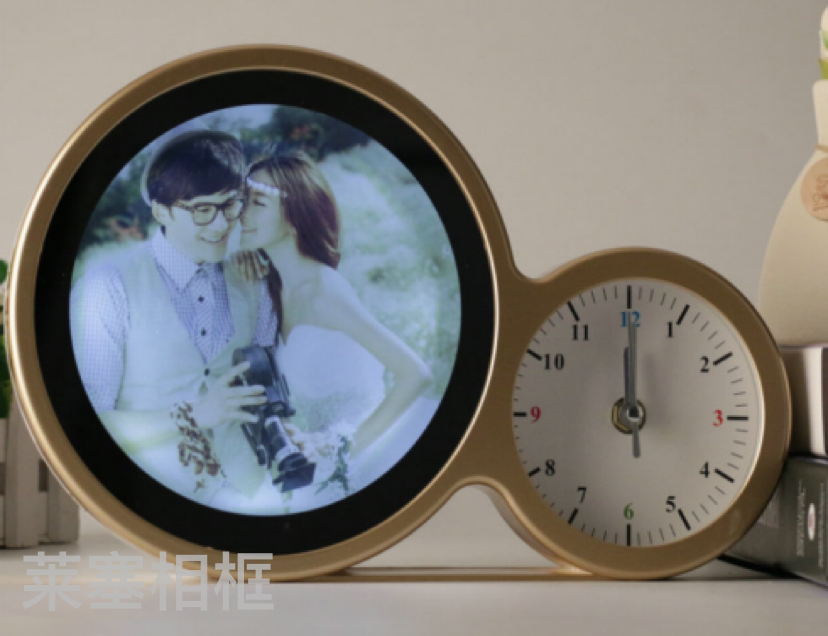 Glass creative ornaments, photos, home decoration gifts, handicrafts, magic mirrors, photo frames Specification image