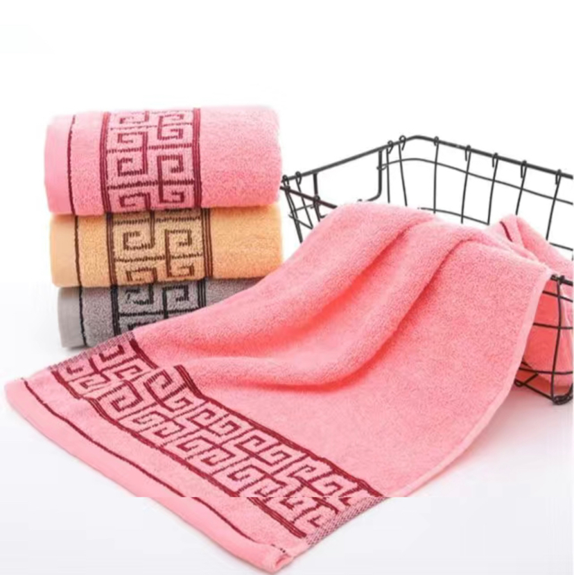 Backword check toalla de algodón para adultos ducha facial toalla grande pareja toalla de mano para uso doméstico suave y absorbente Specification image