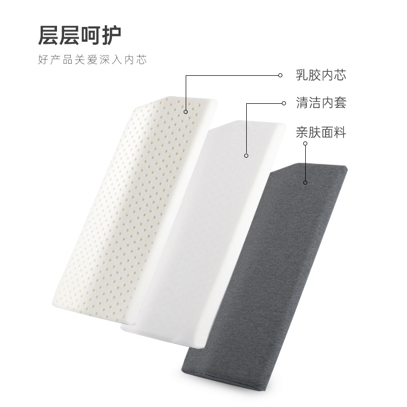 Audair latex bed lumbar pillow, lumbar support cushion, pregnant woman lumbar support, lumbar intervertebral disc pillow, pillow, sleep lumbar pad Specification image