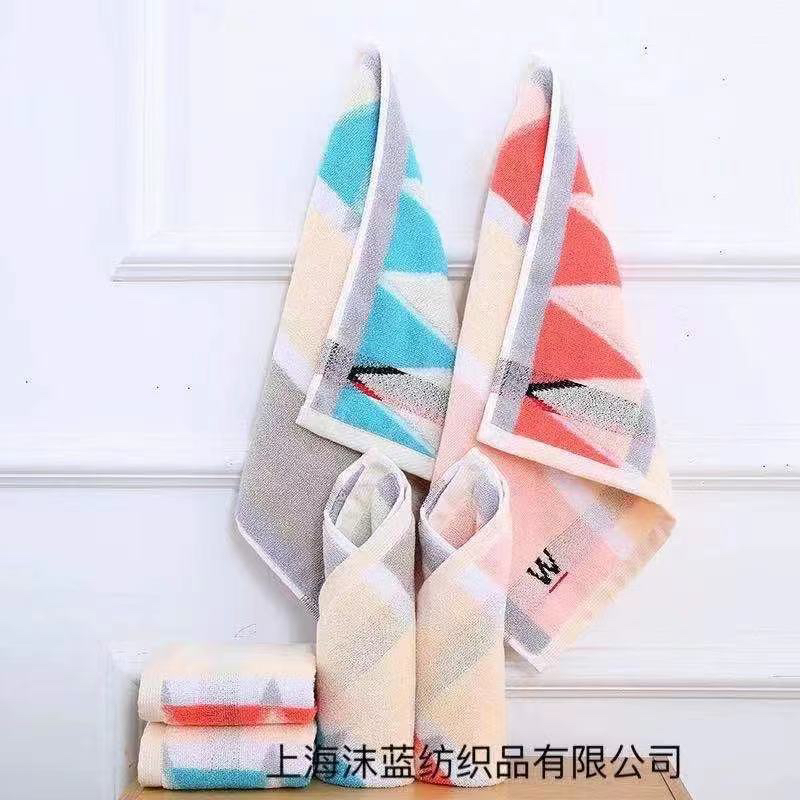 纯棉毛巾柔软吸水男女洗澡洗脸裹巾不掉毛澡巾全棉擦脸巾三角