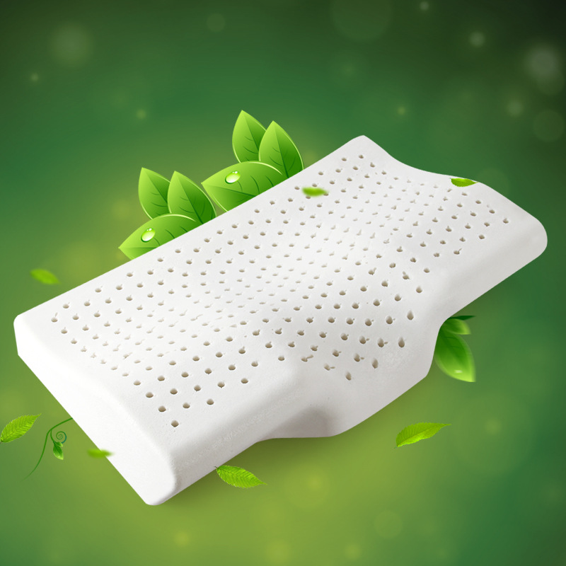 泰国原料乳胶枕成人护颈枕颈椎枕橡胶单人枕头枕芯
