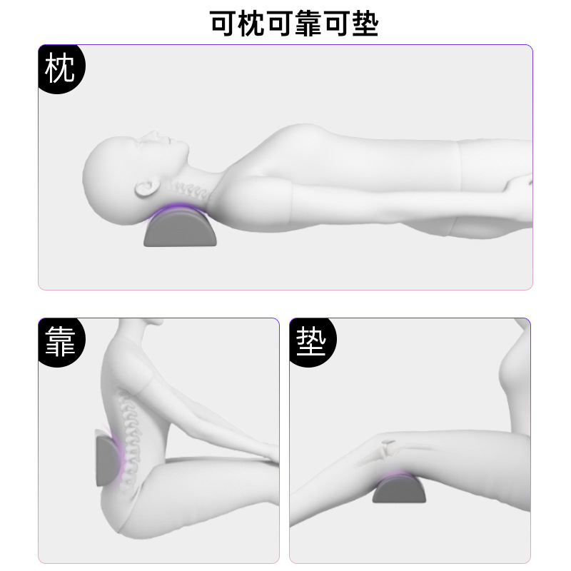 Audair latex semi-cylindrical pillow, cervical spine pillow, lounge chair pillow, leg cushion, lumbar support cushion, cervical spine pillow details Picture