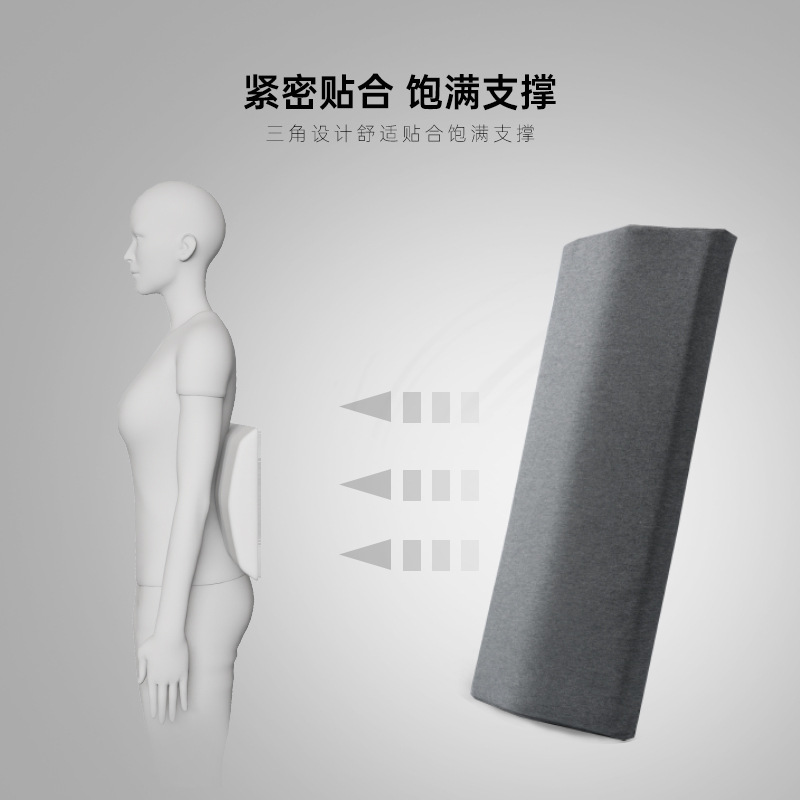 Audair latex bed lumbar pillow, lumbar support cushion, pregnant woman lumbar support, lumbar intervertebral disc pillow, pillow, sleep lumbar pad details Picture