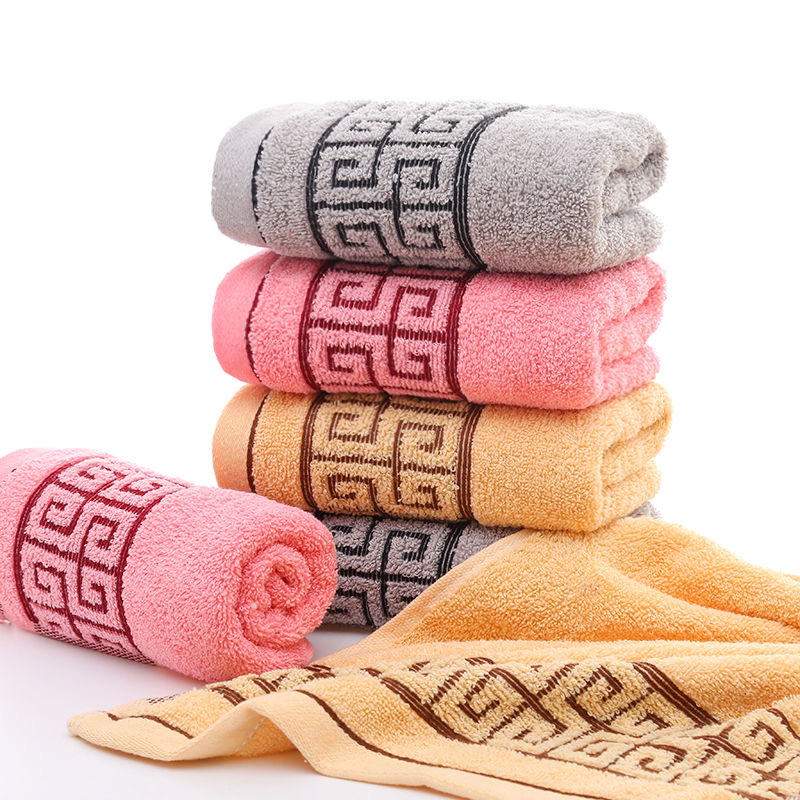 Backword check toalla de algodón para adultos ducha facial toalla grande pareja toalla de mano para uso doméstico suave y absorbente details Picture
