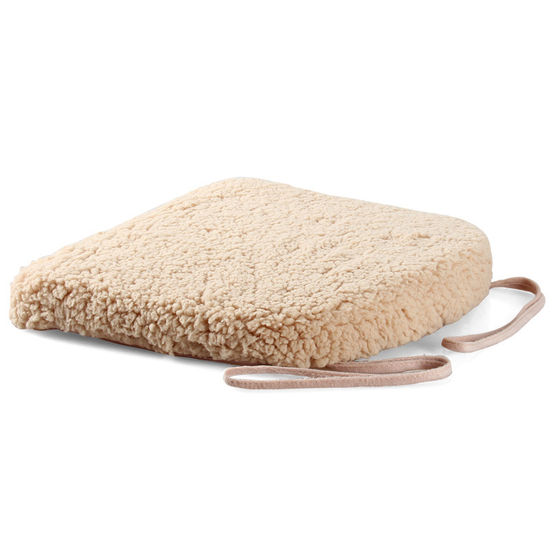 Warm cotton fleece student seat cushions, school classroom memory cotton cushions, chair seat cushions, straps, thickened chair cushions, bottom cushions Item Picture