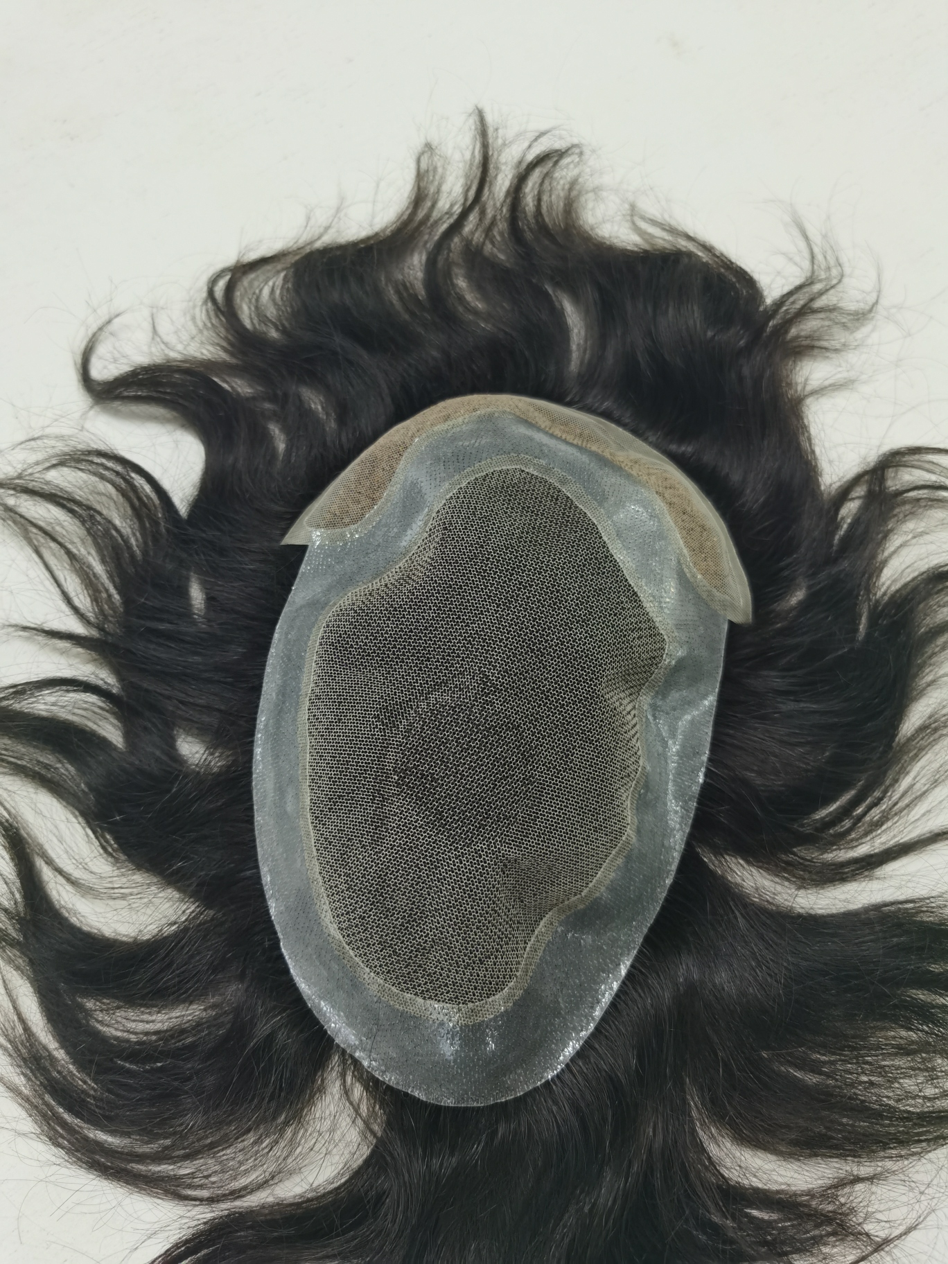 Boy hair piece hook all the way out