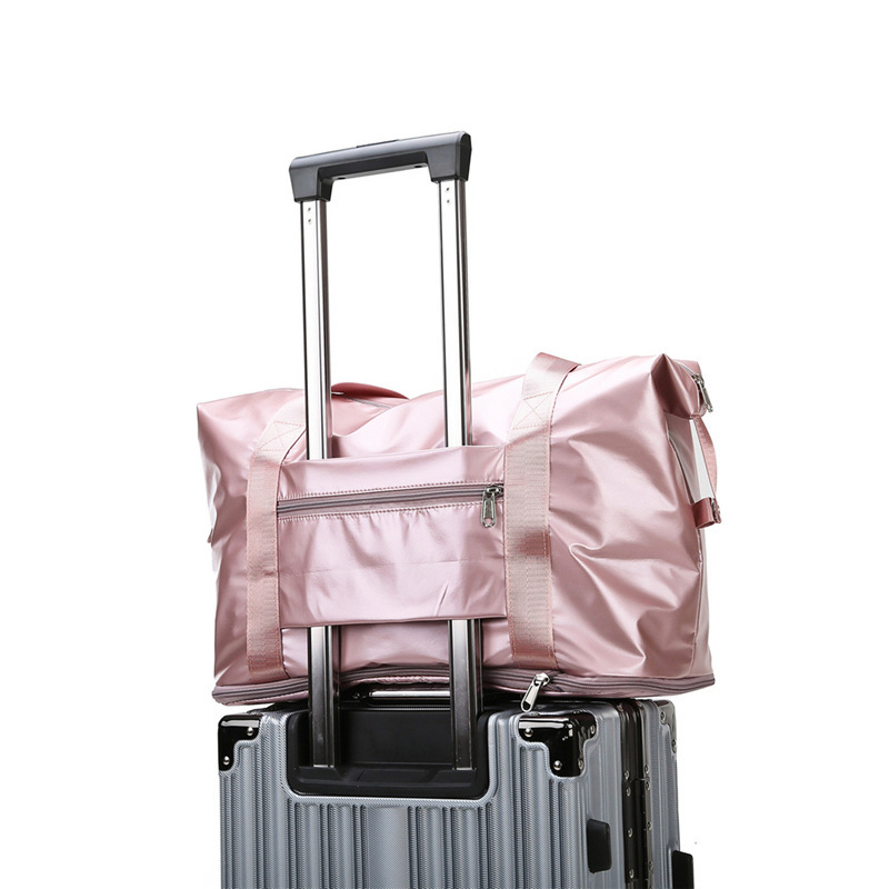 Wholesale dry-wet separation sports hand bags, shoulder bags, yoga and fitness bags, large-capacity travel bags, customized logos Specification image
