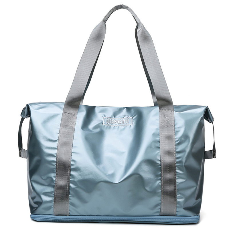 Wholesale dry-wet separation sports hand bags, shoulder bags, yoga and fitness bags, large-capacity travel bags, customized logos