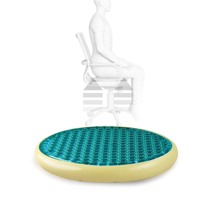 Gel cooling round cushions, summer rattan chairs, round stools, round memory foam chairs, seat cushions, balcony anti-slip MATS, bay window MATS Application Scenario