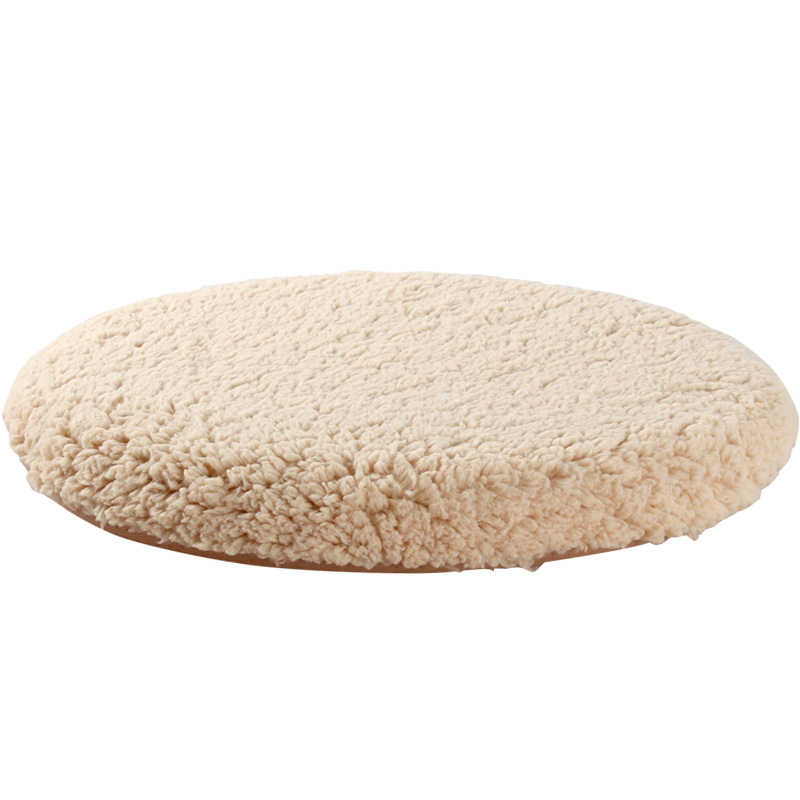 Plush round seat cushion, memory foam dining chair cushion, round stool cushion, chair cushion, chair seat cushion, rattan chair, winter round cushion Item Picture