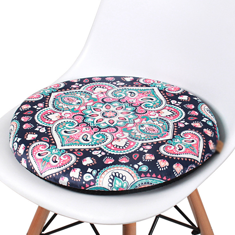 Memory foam round cushion rattan chair, round stool, round chair, thickened seat cushion, balcony circle chair, home cushion, bay window cushion