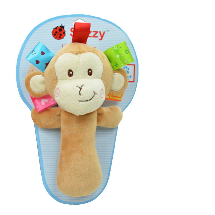 Baby and animal hand-cranked sticks, BB sticks, elephants, monkeys, puppies, and various color card packages details Picture